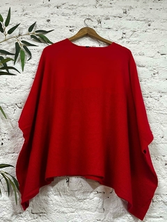 Poncho tramado