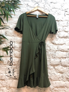 Vestido cruzado corto - comprar online