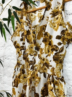 Vestido estampado con bolsillos - tienda online