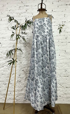 Solero hindú estampado con bolsillos - My Bamboo Spirit