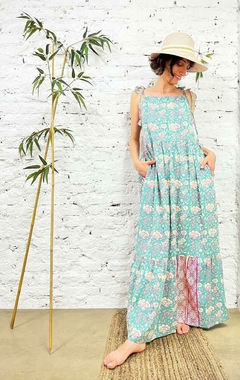 Solero hindú estampado con bolsillos - comprar online