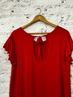 Vestido de modal con lazo en el cuello - comprar online