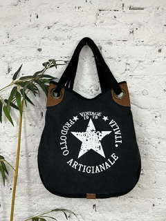 Bolso de lona con fuelle - tienda online