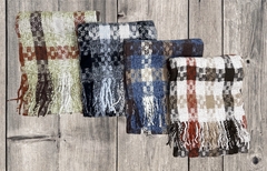 Mantón a cuadros - comprar online