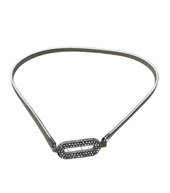 Cintos elastizados con hebilla de strass - comprar online