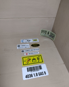 Kit adesivos Regulagem e Tampa de Válvulas Volkswagen