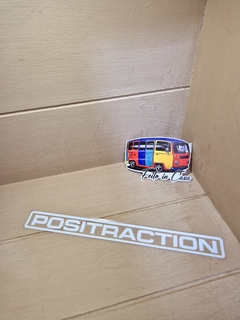 Adesivo Positraction Chevrolet GM Silvera C10 D10 C20 D20 A20