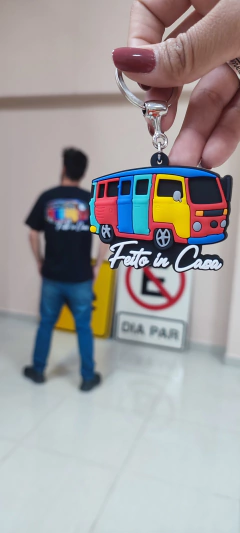 Chaveiro Kombi Felizberta Harlequin