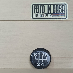 Adesivo Resinado Manopla Câmbio