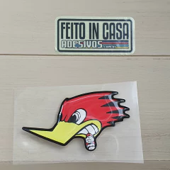 Adesivo Resinado Pica Pau