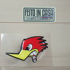 Adesivo Resinado Pica Pau na internet