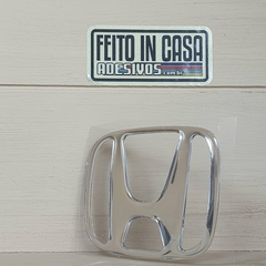 Adesivo Resinado Honda Cromado Logo Vazado - comprar online