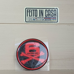 Adesivo Resinado 6 Cilindros Redondo - comprar online