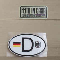 Adesivo Resinado Deutschland Bandeira Águia - comprar online