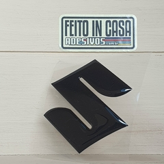 Adesivo Resinado Suzuki Preto - comprar online