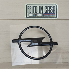 Adesivo Resinado Opel Preto Símbolo Vazado - comprar online