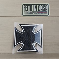 Adesivo Resinado Cruz de Malta