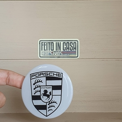 Adesivo Resinado Porsche 6,3cm Center Cap - comprar online