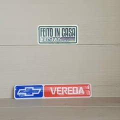 Adesivo Resinado Concessionária Vereda Chevrolet GM na internet