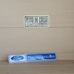Adesivo Resinado Ford Floriano Veículos Concessionária - comprar online