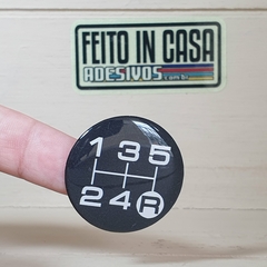 Adesivo Resinado Manopla Câmbio Gol Gti na internet