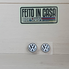 Par de Adesivos Resinados Volkswagen Chave