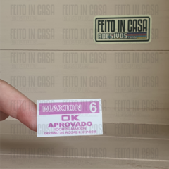 Adesivo Chevrolet Maxion OK Aprovado