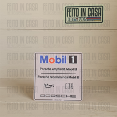 Adesivo Mobil 1 Porsche