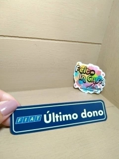 Adesivo Fiat Último Dono Externo