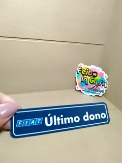 Adesivo concessionária personalizada FIAT interno