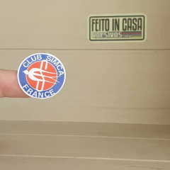 Adesivo Clube Simca 2,5cm