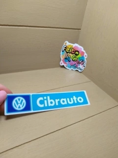 Adesivo Interno Concessionária Volkswagen Cibrauto