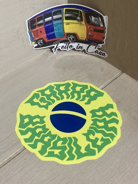 Adesivo Garra Brasileira - comprar online