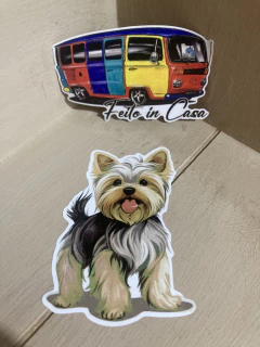 Adesivo Cachorro Yorkshire - comprar online
