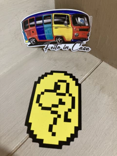 Adesivo Moeda Yoshi Super Mario - comprar online