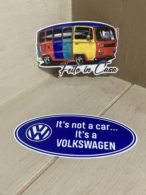 Adesivo It's not a car It's a Volkswagen - comprar online