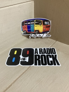 Adesivo 89 Rádio Rock - comprar online