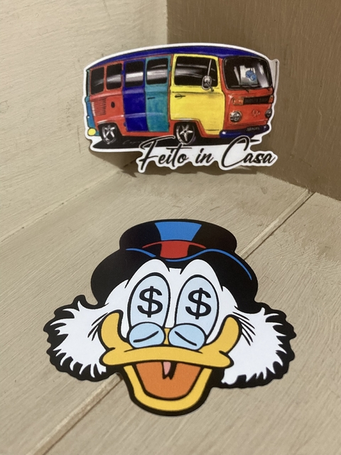 Adesivo Tio Patinhas Cifrão - comprar online