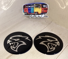 Par Adesivos Resinados Hellcat - comprar online