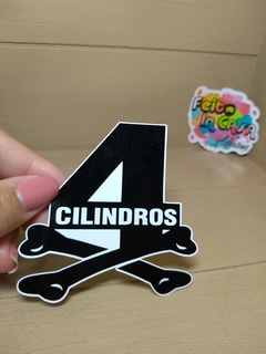 Adesivo 4 Cilindros