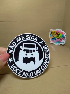 Adesivo Não me siga