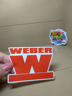 Adesivo Weber Carburadores