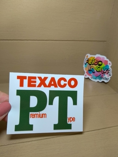 Adesivo Texaco Premium Type