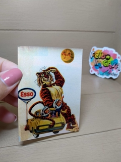 Adesivo Tigre Esso Abastecendo