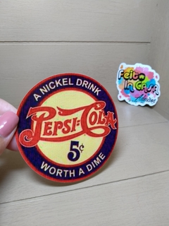 Adesivo Pepsi Cola Redondo