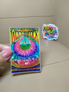 Adesivo Woodstock