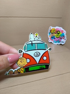 Adesivo Kombi Snoopy Charlie Brown