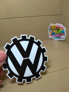 Adesivo Logo Volkswagen Antigo