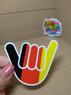 Adesivo Hang Loose Alemanha
