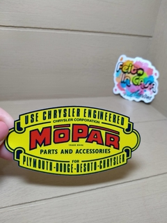 Adesivo Mopar Parts e Accessories